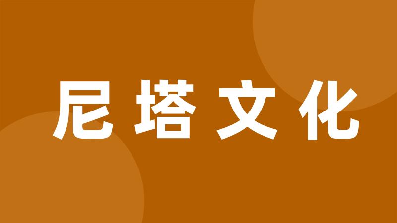 尼塔文化